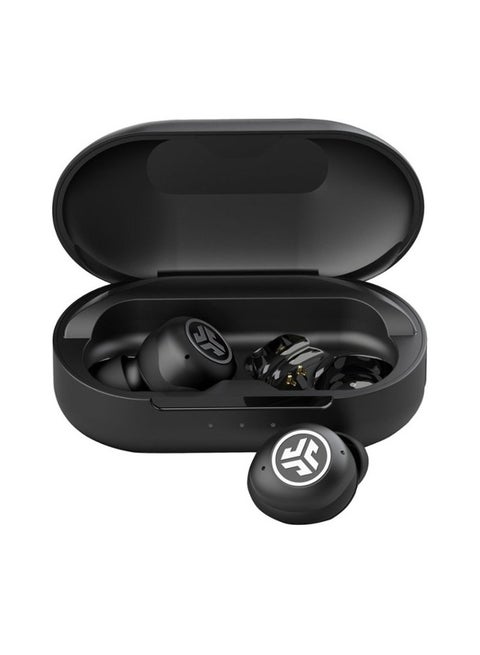 Jbuds Air Pro True Wireless Bluetooth Earbud with Wear Detect Sensor, Everyday Proof IP55, can connect to Multiple Devices with Bluetooth Multipoint, 36+ Hours Bluetooth Playtime Black