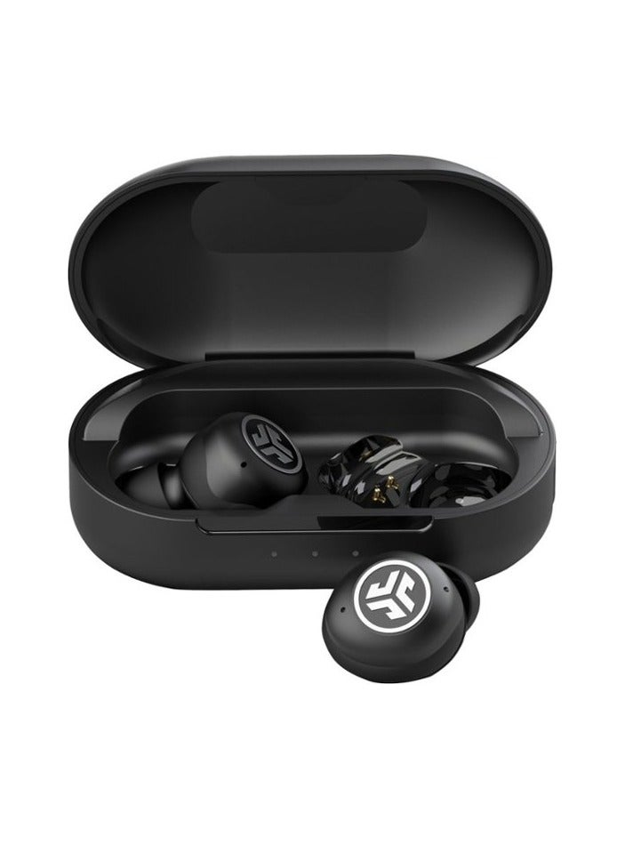 Jlab Jbuds Air Pro True Wireless Bluetooth Earbud with Wear Detect Sensor, Everyday Proof IP55, can connect to Multiple Devices with Bluetooth Multipoint, 36+ Hours Bluetooth Playtime Black  - Image 1