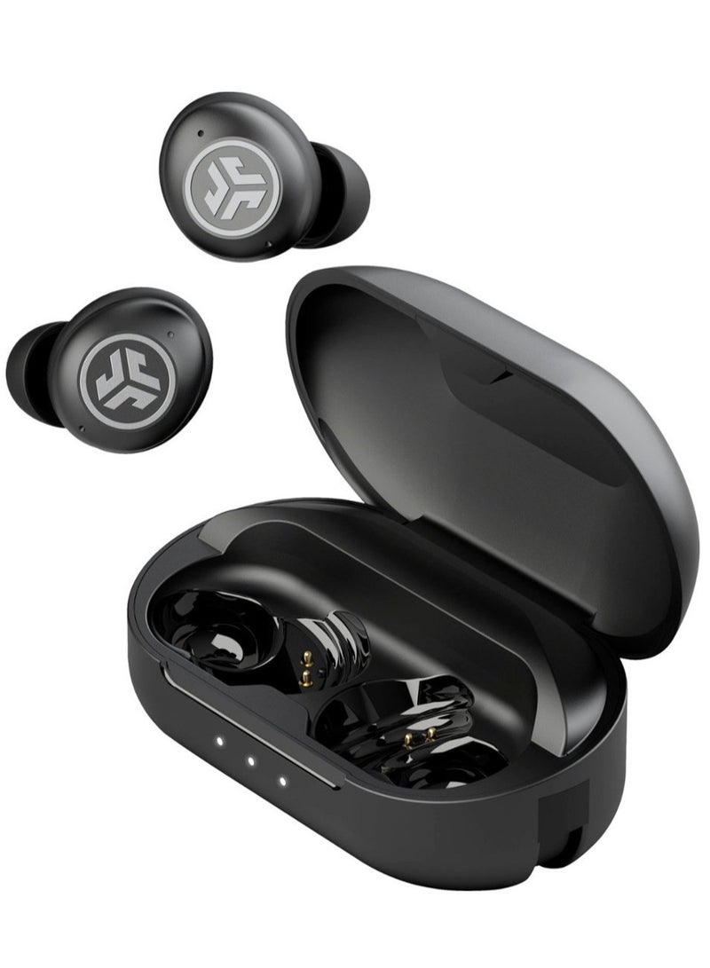 Jlab Jbuds Air Pro True Wireless Bluetooth Earbud with Wear Detect Sensor, Everyday Proof IP55, can connect to Multiple Devices with Bluetooth Multipoint, 36+ Hours Bluetooth Playtime Black  - Image 4