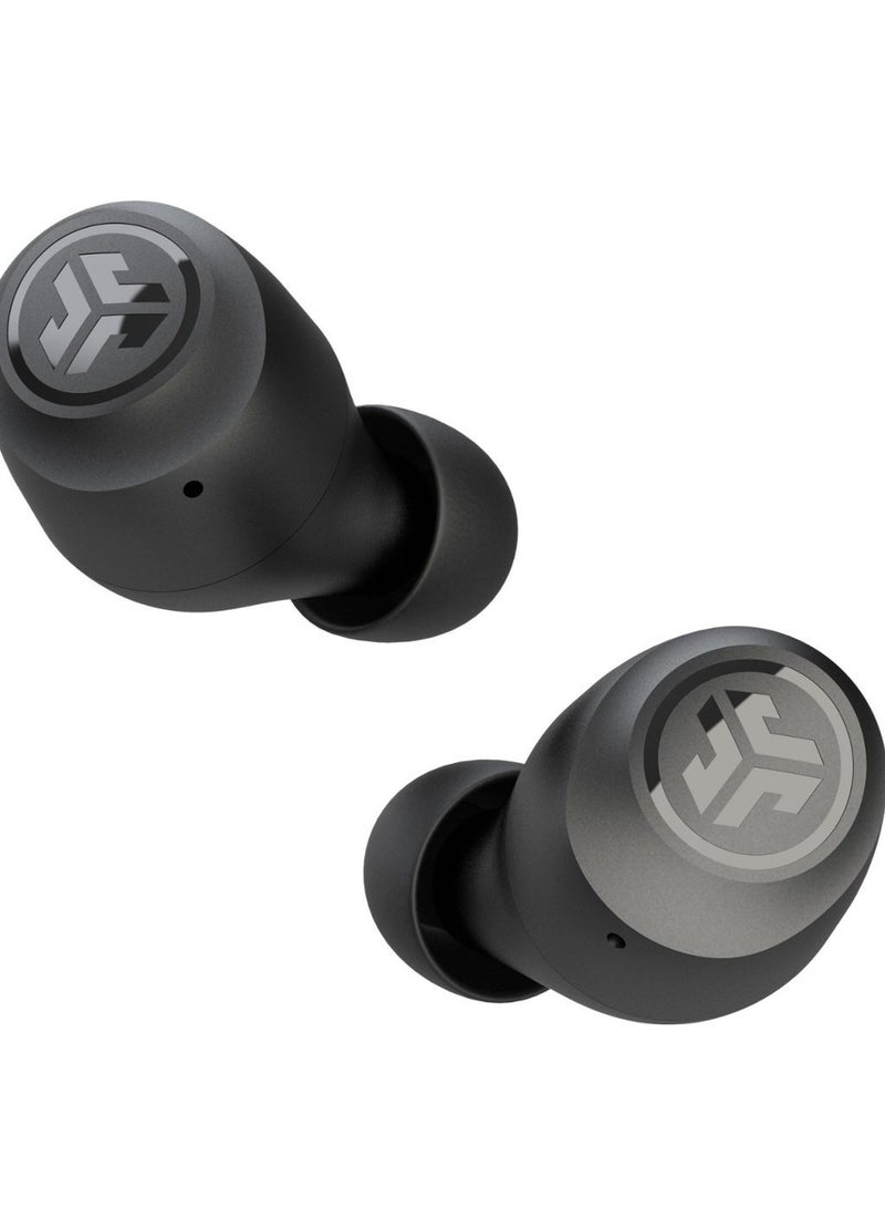 Jlab Go Air Pop True Wireless Bluetooth Earbuds with Touch Sensors, Bluetooth 5.1 Connection, 3 EQ Sound Settings Signature, 32+ Hours Playtime Black - Image 2