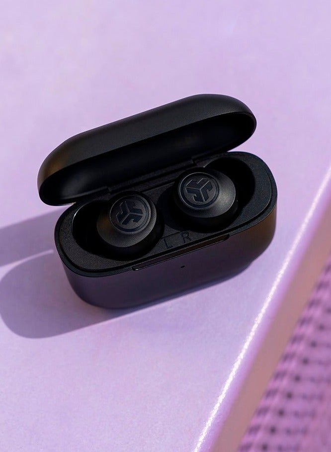 Jlab Go Air Pop True Wireless Bluetooth Earbuds with Touch Sensors, Bluetooth 5.1 Connection, 3 EQ Sound Settings Signature, 32+ Hours Playtime Black - Image 5