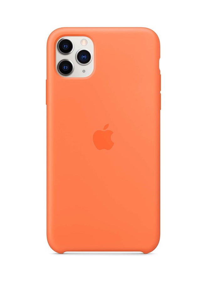 ابل  غطاء سيليكون واقي لجهاز آيفون 11 برو ماكس - Image 1