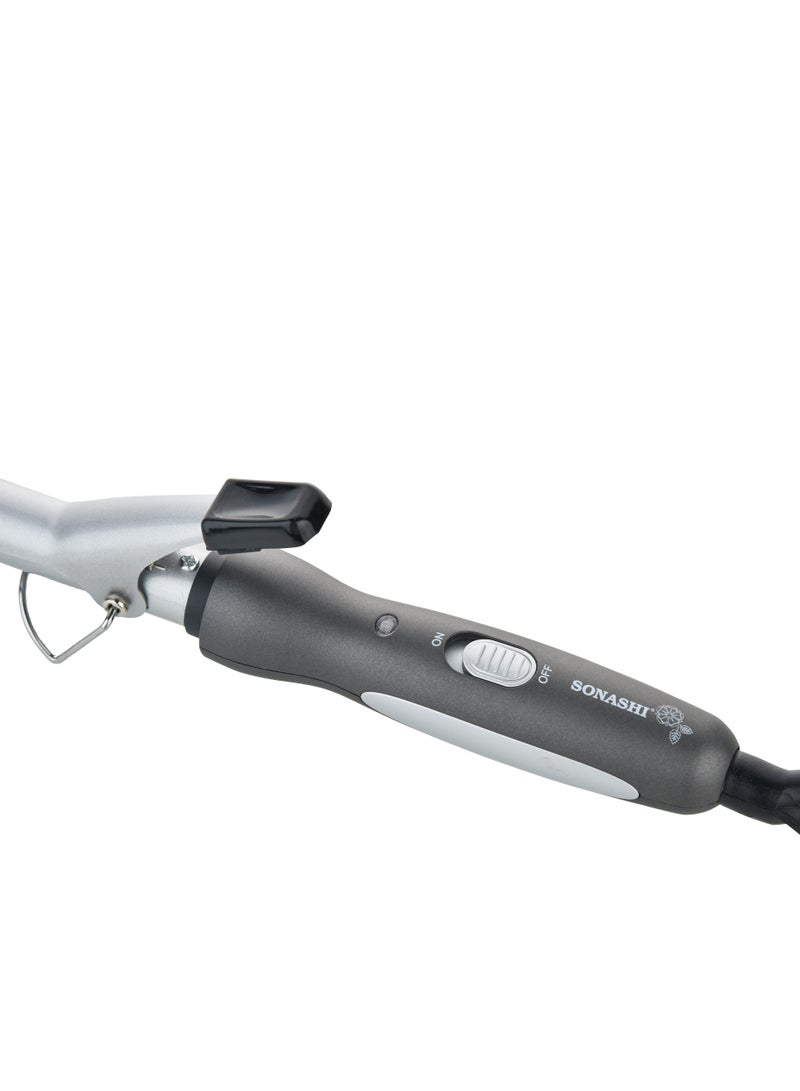 SONASHI - 3in1 Hair Dressing Set With Hair Dryer Hair Straightener And Hair Curler Featured With Ceramic Plates Wet And Dry Function Light Indicator 360 Swivel  SBS-800 Grey - Image 1