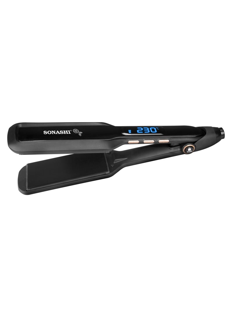 SONASHI - 3 Piece Hair Styling Set Straightener, Curler And Dryer Combo Black - Image 1