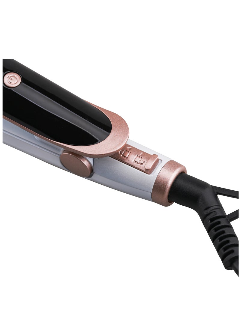 سوناشي - Professional Hair Straightener  220C Temperature With Fast HeatUp Smooth Finish Hair Straightener With Ceramic Plates For Efficient Straightening And Digital Display Screen  SHS-2084 White - Image 1