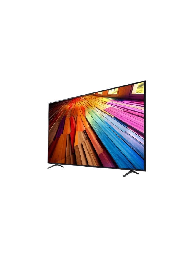 LG LG 55 Inch 4K UHD Smart LED TV with Built in Receiver - 55UT80006LA 55UT80006LA Black  - Image 2