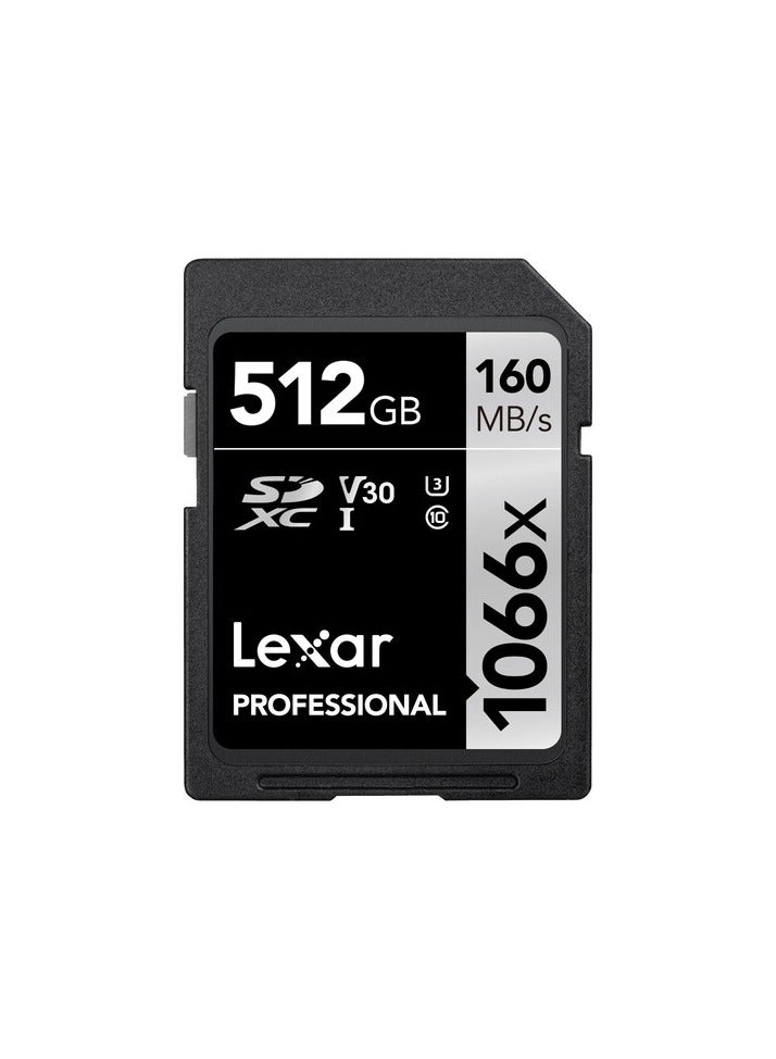 Lexar 512GB Professional 1066x UHS-I SDXC Memory Card (SILVER Series) 512 GB - Image 3