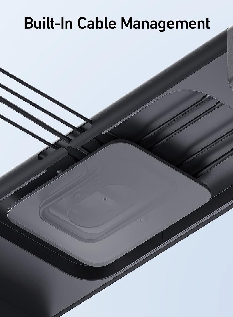 Anker - 675 USB-C Docking Station (12-in-1, Monitor Stand) with 10Gbps USB-C Ports, 4K@60Hz HDMI Display, for Wireless Charging Pad, Lenovo ThinkPad, MacBook Pro M1/M2/M3 and More USB-C Devices Black - Image 1