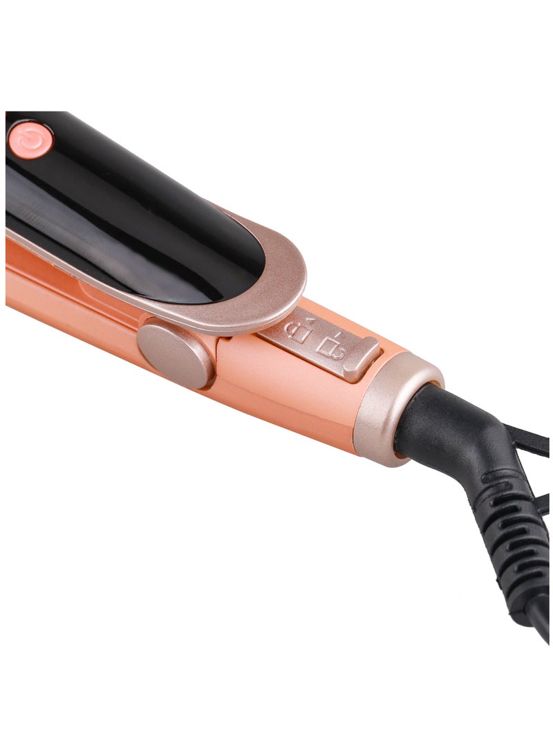 SONASHI - Professional Hair Straightener 220C Temperature With Fast HeatUp Smooth Finish Hair Straightener With Ceramic Plates For Efficient Straightening And Digital Display Screen Salon Quality Styling  SHS-2084 Peach - Image 1