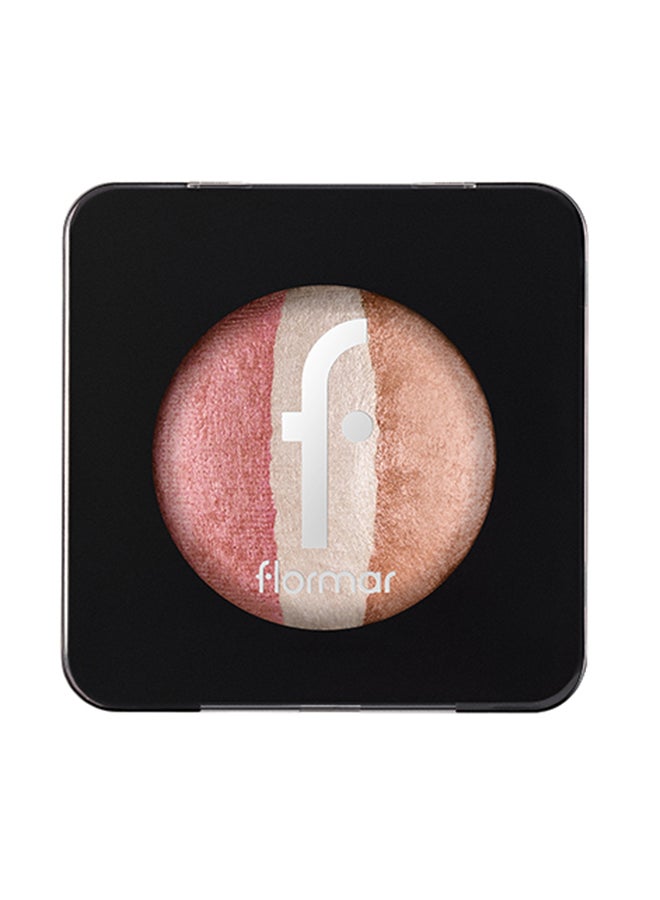 flormar Baked Blush-On Bbl Np 053 Pinky Trio - Image 2