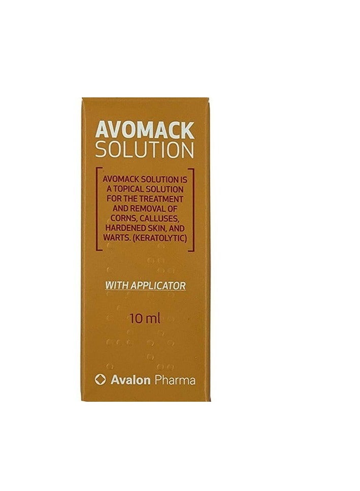 أفالون فارما Avomack Topical Solution To Remove Dead And Hard Skin orang 15ml - Image 2