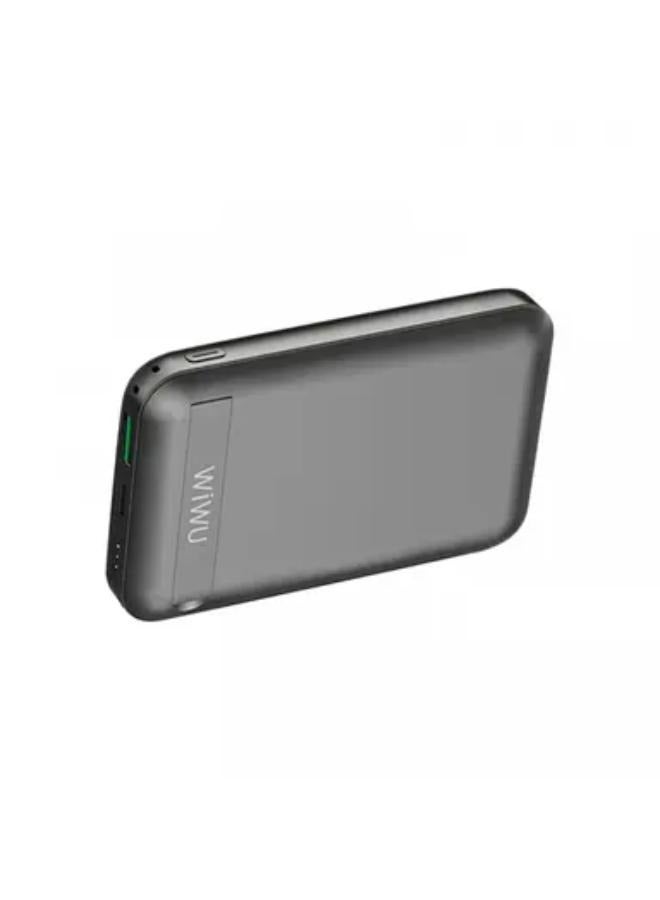 WIWU 10000 mAh Snap Cube-Magnetic Wireless Power Bank 10000mAh 37W  - Black Black - Image 3