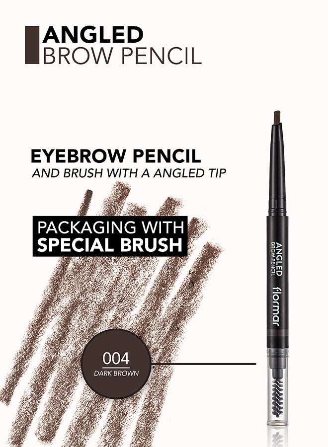 flormar - Angled Brow Pencil Pcl-04 Dark Brown - Image 1