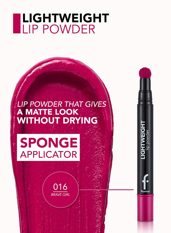 فلورمار بودرة شفاه خفيفة الوزن جديدة Lpw-16 - Image 5