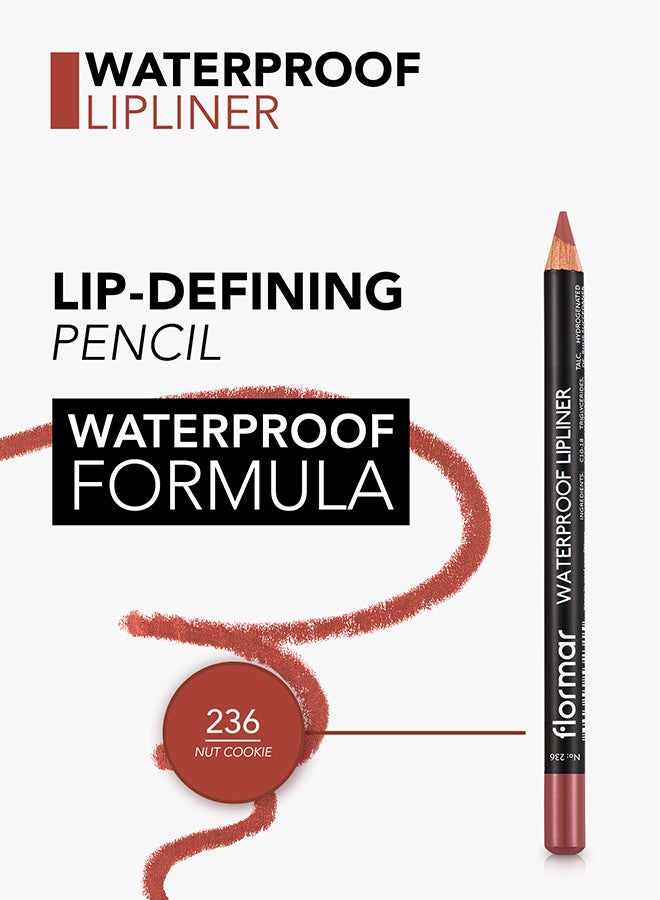 flormar - Waterproof Lipliner Pcl-236 Nut Cookie - Image 1