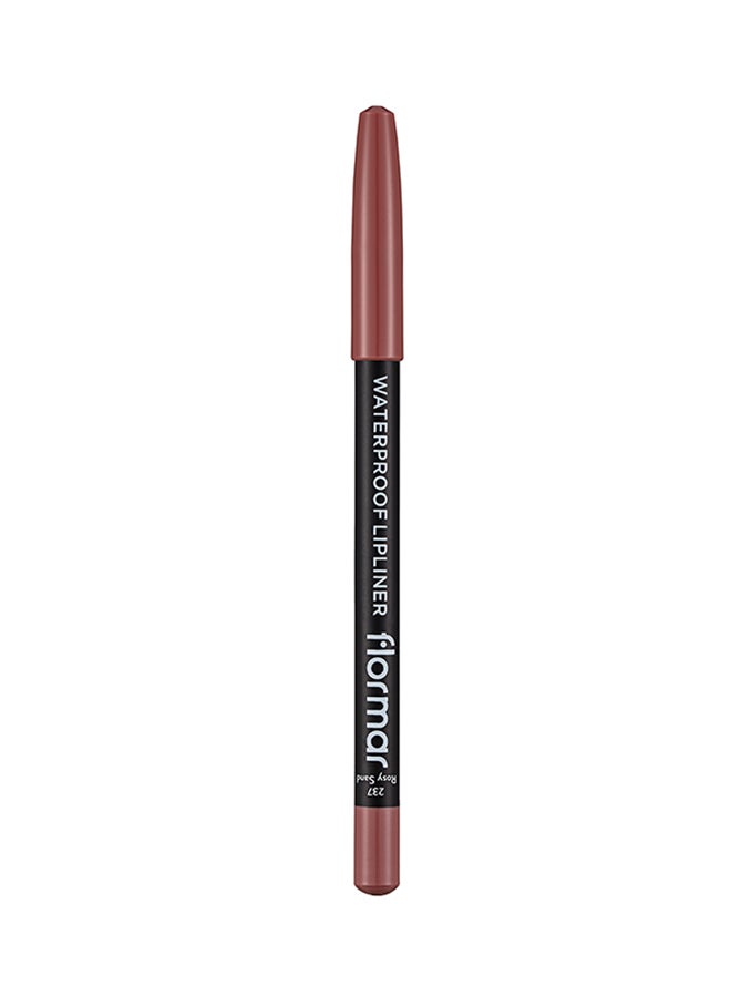 flormar Waterproof Lipliner Pcl-237 Rosy Sand  - Image 2
