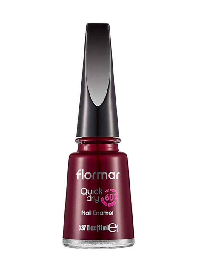 flormar Quick Dry Qne-22 Red Velvet - Image 1