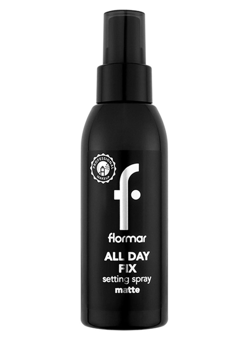 flormar All Day Fix Matte Setting Spray Clear - Image 1