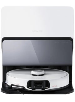 roborock S8 Max Ultra Robot Vacuum and Sonic Mop,8000 Pa Suction,Corner to Edge Deep Cleaning,Hot Air Self-Drying, Auto Empty and Refill,Detergent Dispenser,Obstacle Avoidance 2.7 L 69 W S82USV+EWFD13HRR White  - Image 1