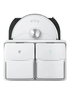 roborock S8 Max Ultra Robot Vacuum and Sonic Mop,8000 Pa Suction,Corner to Edge Deep Cleaning,Hot Air Self-Drying, Auto Empty and Refill,Detergent Dispenser,Obstacle Avoidance 2.7 L 69 W S82USV+EWFD13HRR White  - Image 3