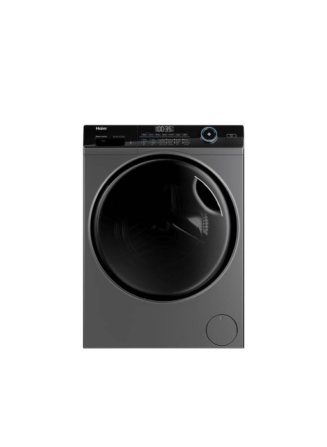 هاير غسالة ملابس هاير تحميل أمامي انفرتر، 8 كجم، فضي - HW80-B14959S6TU1  - Image 1