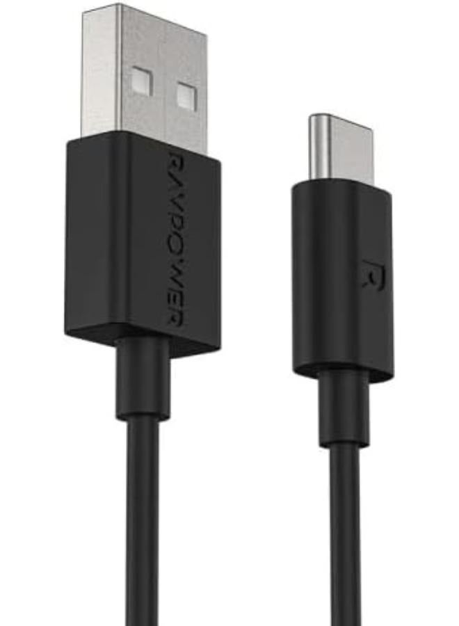 RAVPOWER RP-CB044 USB-A To Type C TPE Cable 1M Black Black - Image 3