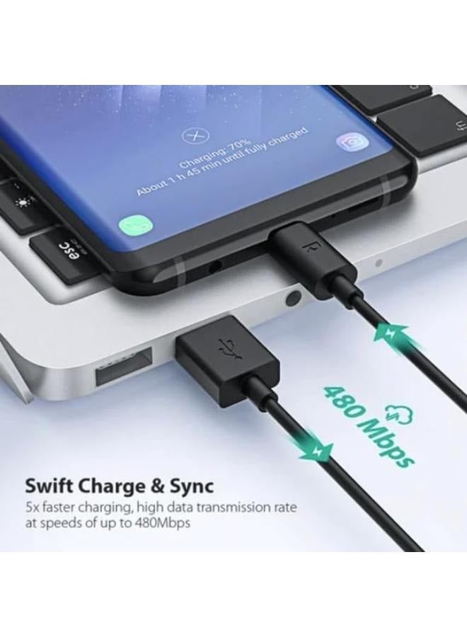 RAVPOWER RP-CB044 USB-A To Type C TPE Cable 1M Black Black - Image 4