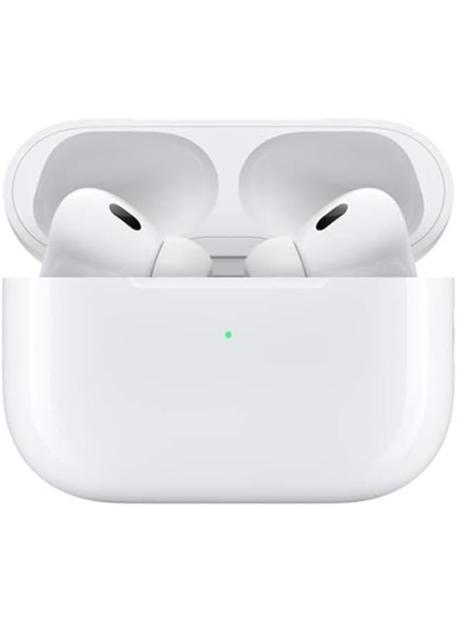 Airbuds Pro 2F In Ear TWS Active Noise Cancellation, Pop-up window and tap function, HIFI clear voice, BT5.2, included in the box are a Silicone case and lanyard - White