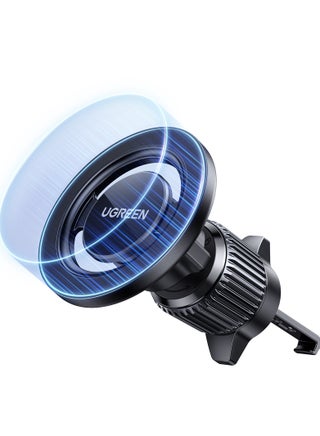 MagSafe Car Mount【20*N52 Magnet】Magnetic Phone Holder for Car, Air Vent Friendly Hook, Strong Magnet, One-hand Operation, 360° Rotate, for Galaxy S24 Ultra/iPhone 15 Pro Max/MagSafe Case Black - pnsku/N70097865V/45/_/1722582277/c0c677d4-2bd6-46db-911c-3c3c0352be60