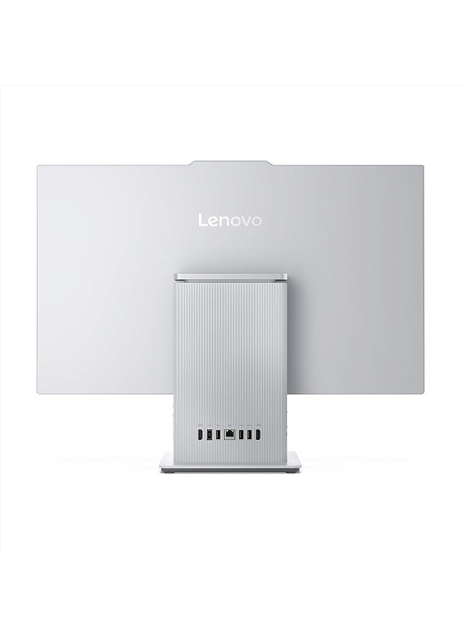 Lenovo - IdeaCentre AIO 3 With 23.8-Inch Display, Core i7-13620H Processor/16GB RAM/512GB SSD/Integrated Graphics/Windows 11 English/Arabic Cloud Grey - Image 1