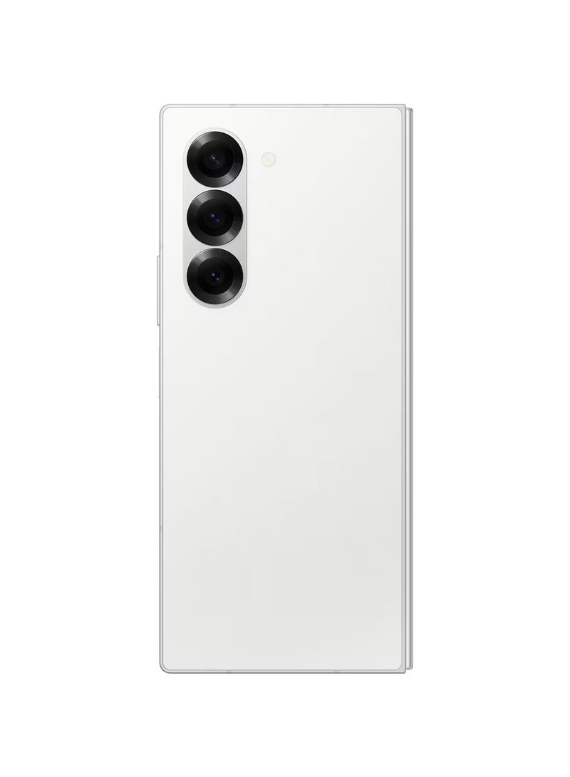 سامسونج Galaxy Z Fold 6 Dual Sim White 12GB RAM 256GB 5G - International Version  - Image 3