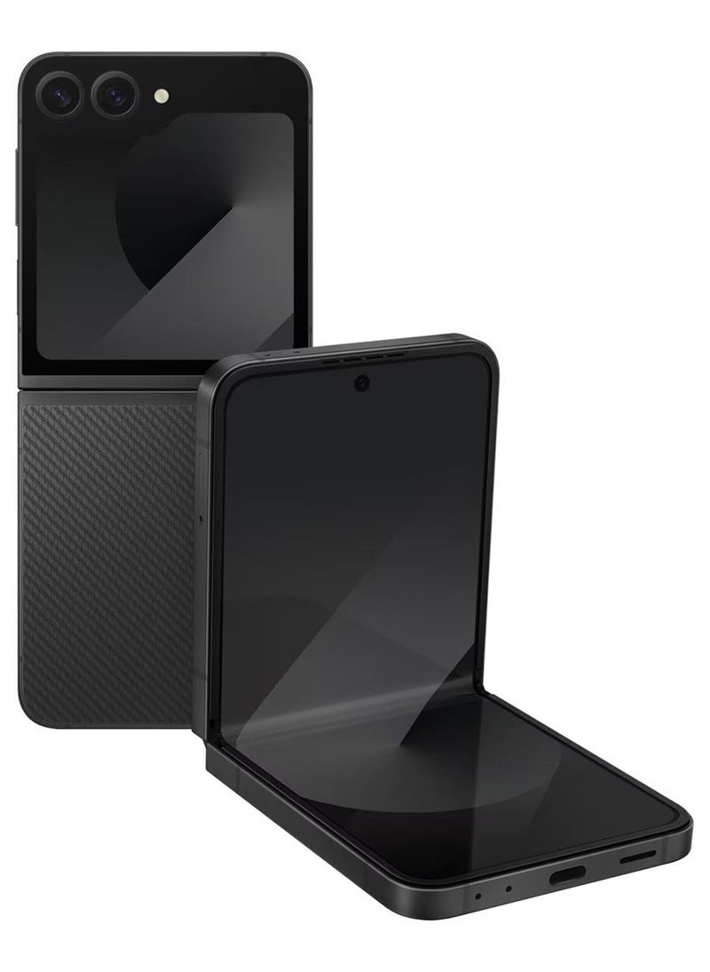 Samsung Galaxy Z Flip 6 Dual Sim Crafted Black 12GB RAM 512GB 5G - International Version - Image 1