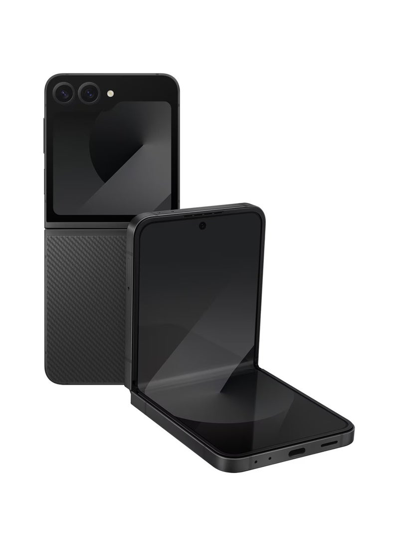 Samsung Galaxy Z Flip 6 Dual Sim Crafted Black 12GB RAM 256GB 5G - International Version - Image 1
