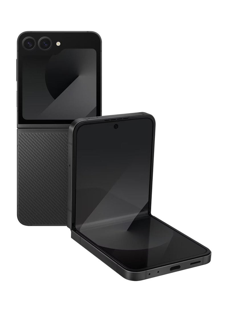 Samsung Galaxy Z Flip 6 Dual Sim Crafted Black 12GB RAM 256GB 5G - International Version - Image 1