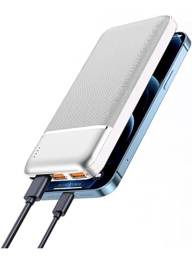 10000 mAh Speedy Series Power Bank 10000mAh PD & QC fast charging, Large capacity, Safety protection, In Micro & Type-C, Out Type-C & 2USB - White White - pnsku/N70097948V/45/_/1722655899/cbacd264-7997-40a0-90da-fb995e000adb