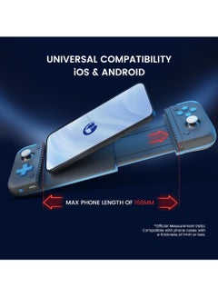 GameSir X2s Bluetooth Mobile Gaming Controller for iOS, Android phones and PC, Hall Effect Joystick Can Adjust Height Phone Game Controller  - Image 4