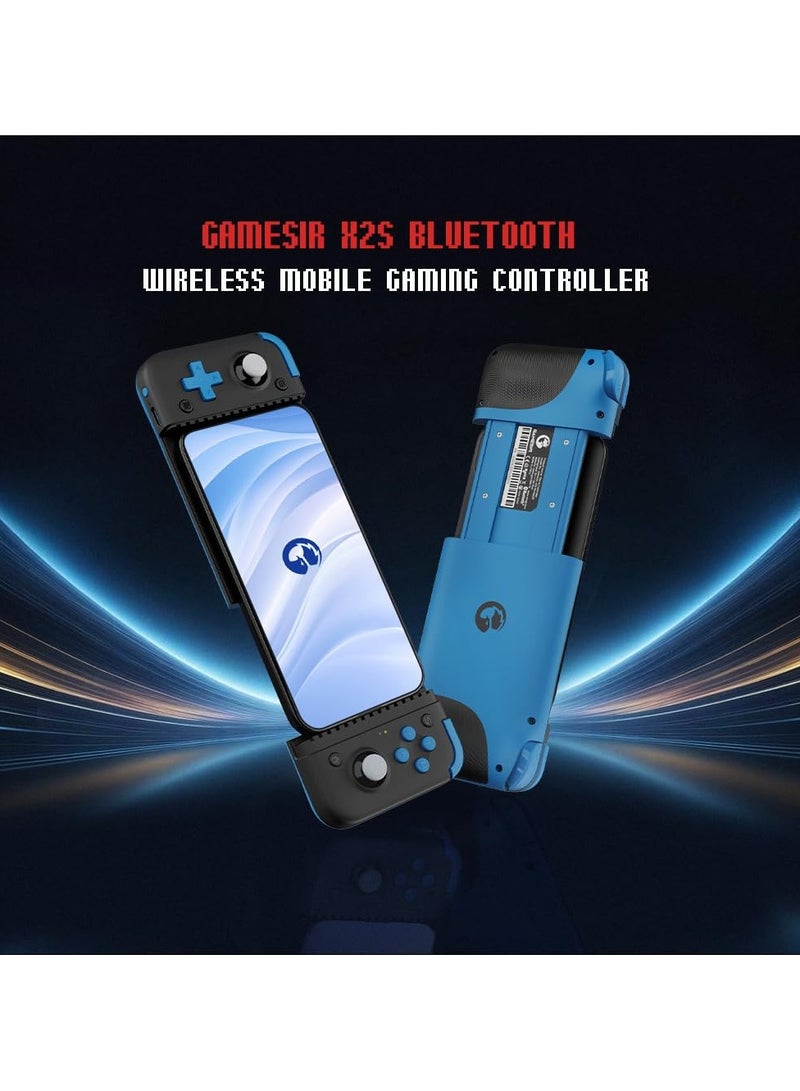 GameSir - X2s Bluetooth Mobile Gaming Controller for iOS, Android phones and PC, Hall Effect Joystick Can Adjust Height Phone Game Controller - Image 1