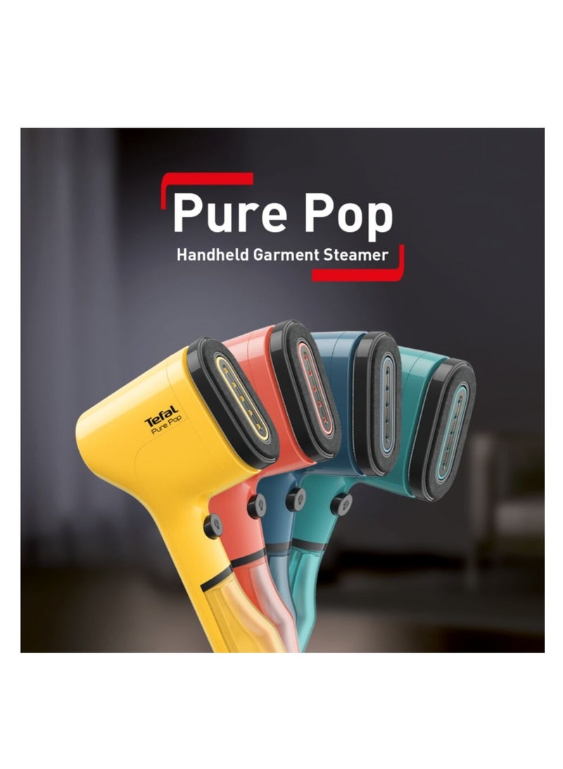 تيفال - مكواة بخار الملابس | Pure POP | يبخّر/ينقي الملابس | إخراج البخار حتى 20 جم/الدقيقة | الأقمشة الحساسة | نظام الوسادة القابلة للعكس | مناسب للسفر | ضمان لمدة عامين - Image 1