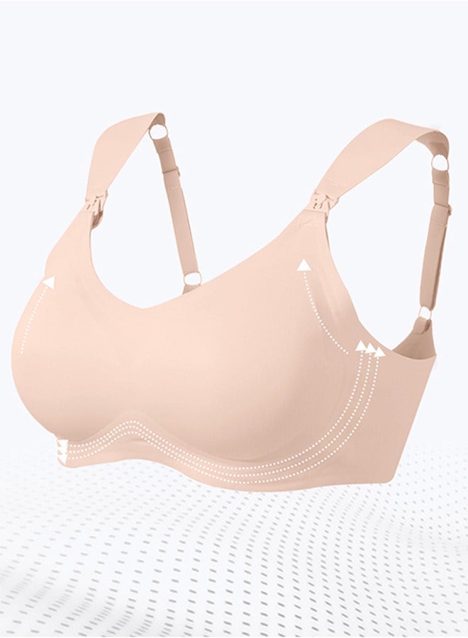 Maternity Feeding Bra - Skin - XL - pnsku/N70097979V/45/_/1722663093/9324d53e-e44c-4235-b246-4ec168a36e55