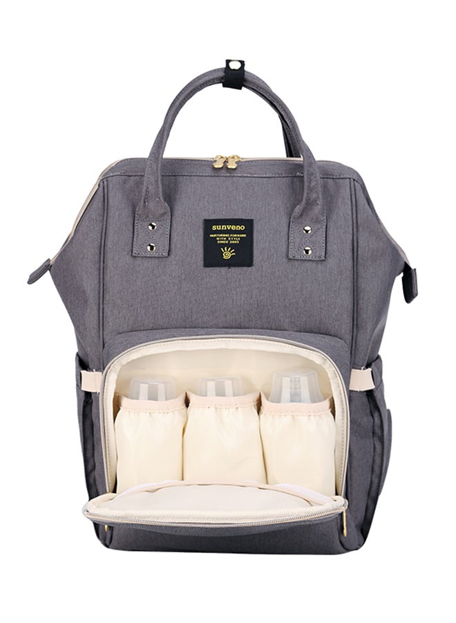 Mamma Diaper And Bottle Bag Set - Grey - pnsku/N70097985V/45/_/1735535523/a5e9d547-8b53-4c04-abb1-90fac891b7e3