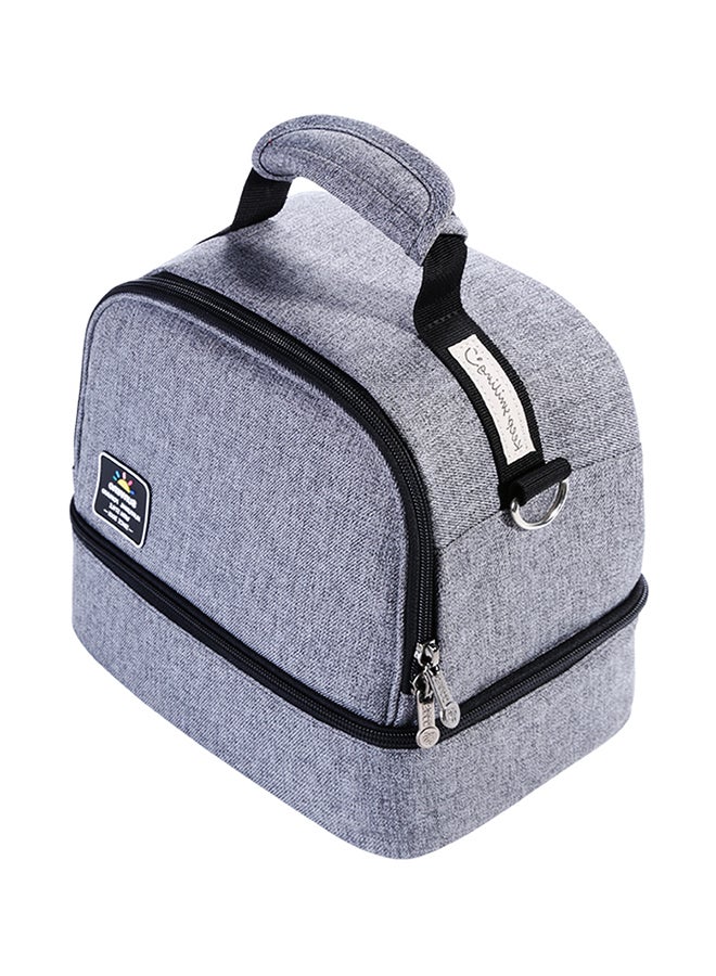 Sunveno - Mamma Diaper And Bottle Bag Set - Grey - Image 1