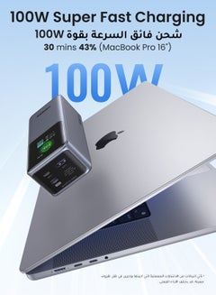 20000 mAh 20000mAh Power Bank Total 130W Output Laptop Portable Charger （72Wh） 2C1A iPhone Battery Pack With Smart Screen Display Compatible With Macbook Lenovo Dell Huawei iPad iPhone Samsung Xiaomi Steam Deck Grey - pnsku/N70098036V/45/_/1722665203/fc4d5ec4-9199-4b44-b939-96c4077448cf