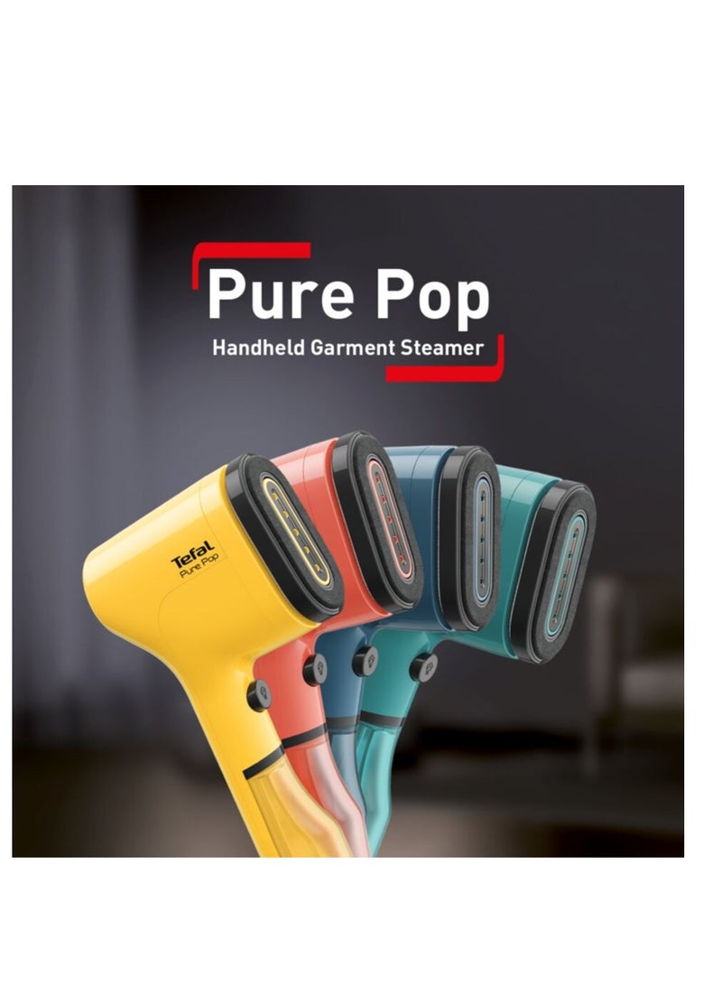 تيفال - مكواة بخار الملابس | Pure POP | يبخّر/ينقي الملابس | إخراج البخار حتى 20 جم/الدقيقة | الأقمشة الحساسة | نظام الوسادة القابلة للعكس | مناسب للسفر | ضمان لمدة عامين - Image 1