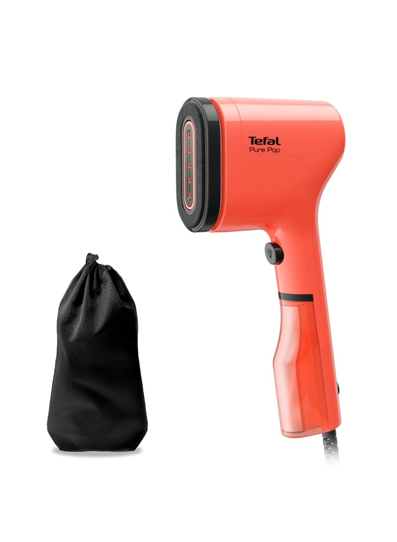 Garment Steamer|Pure POP|Steams/Purifies Garments|Steam Output Up to 20 g/min|Delicate Fabrics|Reversible Pad System|Travel-Friendly|2 Years Warranty 0.2 kg 1 W DT2022G0 Coral Red - pnsku/N70098128V/45/_/1722668456/cff4707a-baa9-4bca-8bf2-c0023d55b483