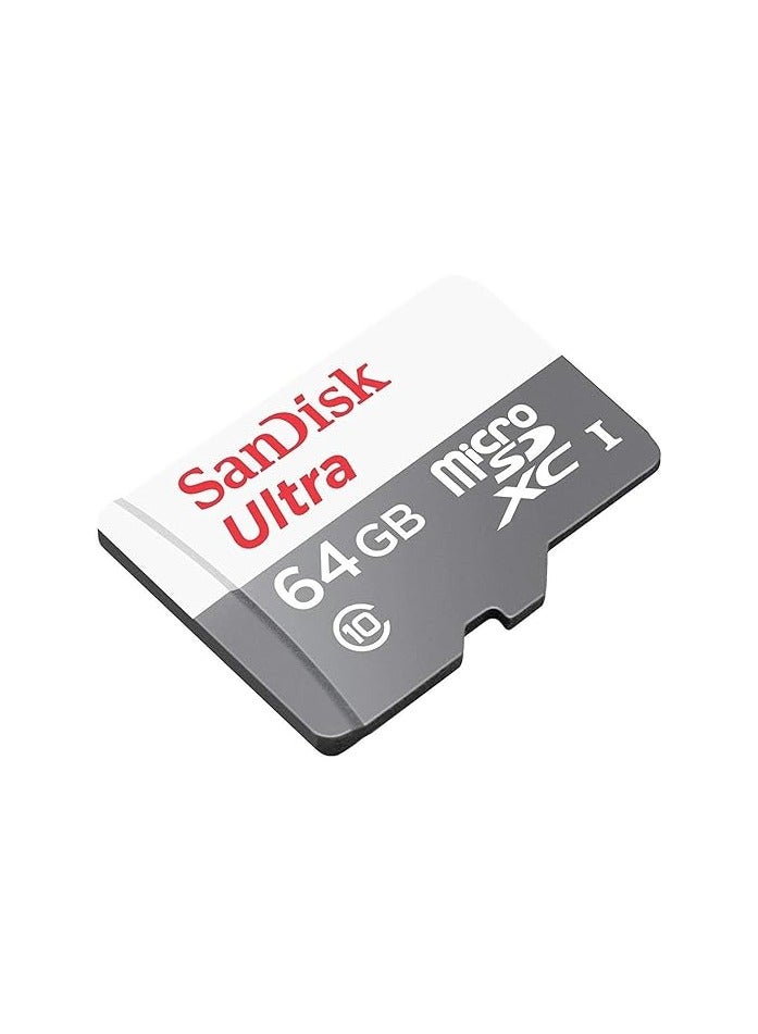 Sandisk Ultra UHS-I Class 10 microSDXC Card, SDSQUNS-064G-GN3MN 64 GB  - Image 2