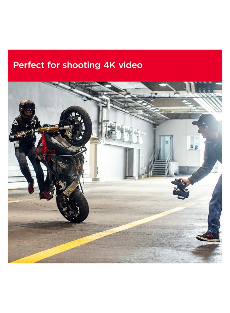 سانديسك بطاقة Extreme uSD، بسرعة 160 ميجابايت/ثانية R، و90 ميجابايت/ثانية W، وC10، وUHS، وU3، وV30، وA2، وسعة 256 جيجابايت، لتصوير فيديو بدقة 4K على الهواتف الذكية وكاميرات الحركة والطائرات بدون طيار  - Image 3