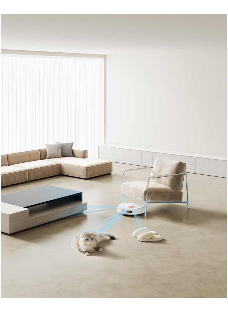 Xiaomi - Robot Vacuum S20 | 3200mAh Nominal Battery Capacity | 5000Pa Suction Fan | 400ml Dustbin And 270ml Water Tank | Supports Mi Home/Alexa/Google App | 270 ml 45 W BHR8646GB | BHR8628EU | BHR8648US | D106 Black - Image 1