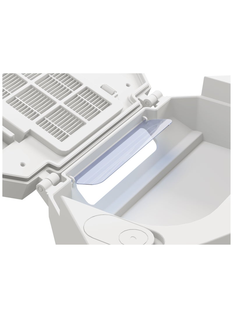 Xiaomi - Robot Vacuum S20 | 3200mAh Nominal Battery Capacity | 5000Pa Suction Fan | 400ml Dustbin And 270ml Water Tank | Supports Mi Home/Alexa/Google App | 270 ml 45 W BHR8646GB | BHR8628EU | BHR8648US | D106 Black - Image 1