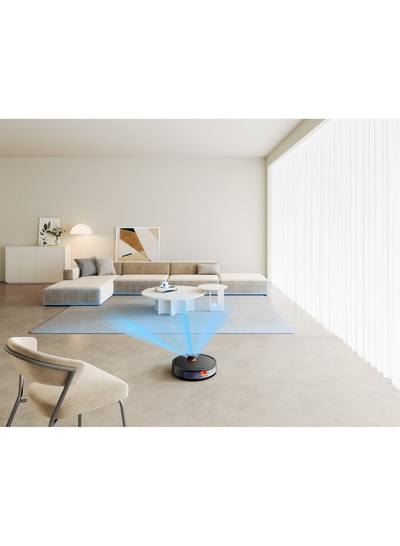 Xiaomi - Robot Vacuum S20 | 3200mAh Nominal Battery Capacity | 5000Pa Suction Fan | 400ml Dustbin And 270ml Water Tank | Supports Mi Home/Alexa/Google App | 270 ml 45 W BHR8646GB | BHR8628EU | BHR8648US | D106 Black - Image 1