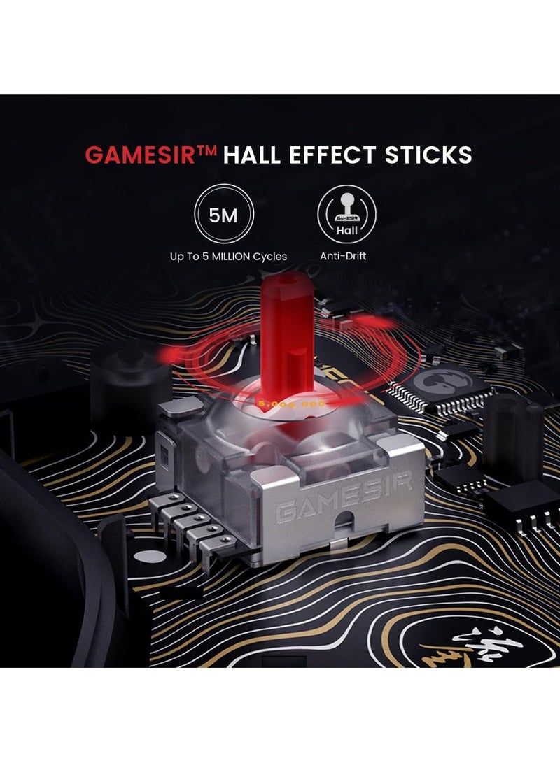 جيم سير - وحدة تحكم سلكية K1 Kaleid Flux محسنة لأجهزة Xbox، وإضاءة RGB وعصا تحكم Hall Effect، متوافقة مع Xbox Series X|S، Xbox One، أجهزة الكمبيوتر التي تعمل بنظام Windows 10/11 - Image 1